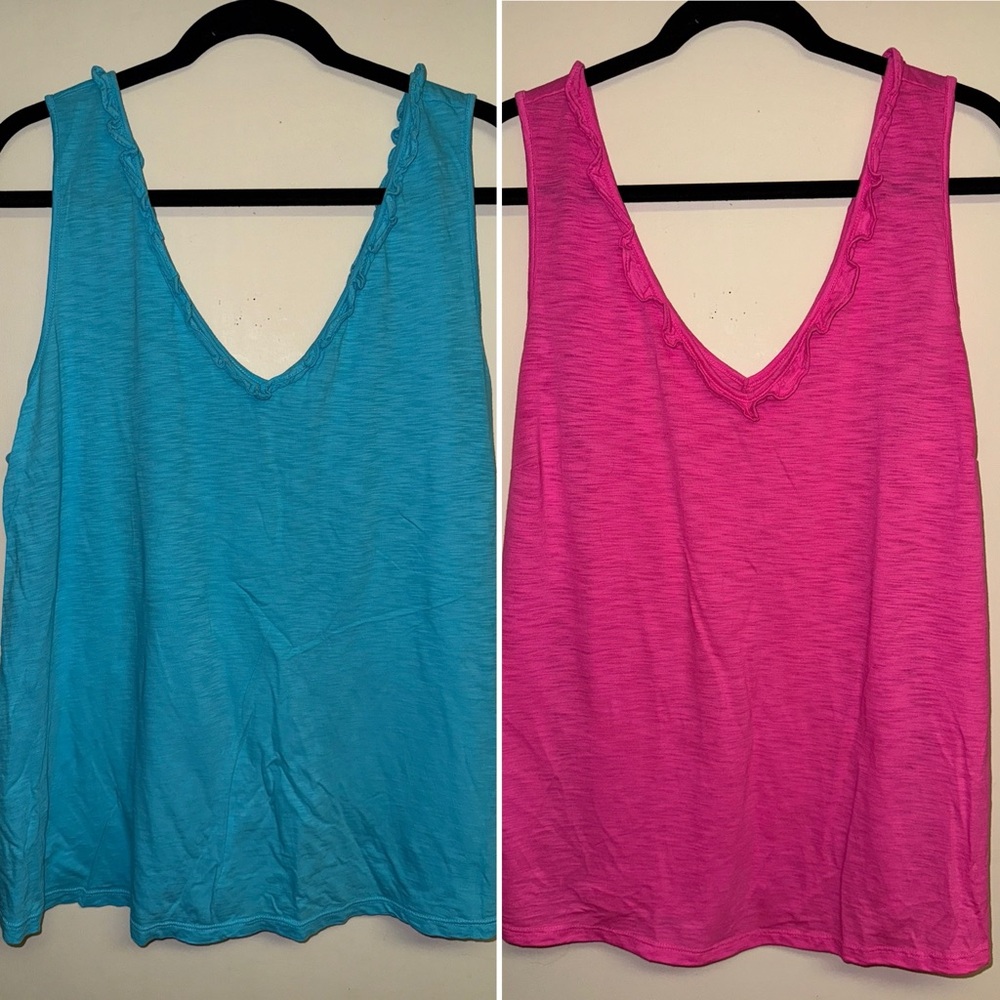 BUNDLE DEAL!! 2-XXL Lilly Pulitzer Gigi Tank tops